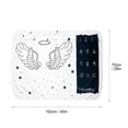 thumbnail image 4 of Manta de hito para bebé recién nacido, accesorios de fotografía de hito mensual, tela de fondo para sesiones de 70*102cm Xemadio LL-0387, 4 of 5