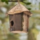 thumbnail image 5 of Decoración de Nido de Pájaro de Madera, Lugar de para Pájaros, Mini Casa de Pájaros para Patio de Casa DYNWAVEMX casas de aves, 5 of 7
