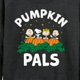 thumbnail image 3 of Peanuts - Pumpkin Pals - Women's Lightweight French Terry Long Sleeve Shirt, 3 of 6