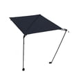 thumbnail image 3 of Sombra para silla de acampar al aire libre,Portátil,Fácil de instalar,Sombra para silla plegable al aire libre para mochilero, accesorios de pesca Negro, 3 of 8