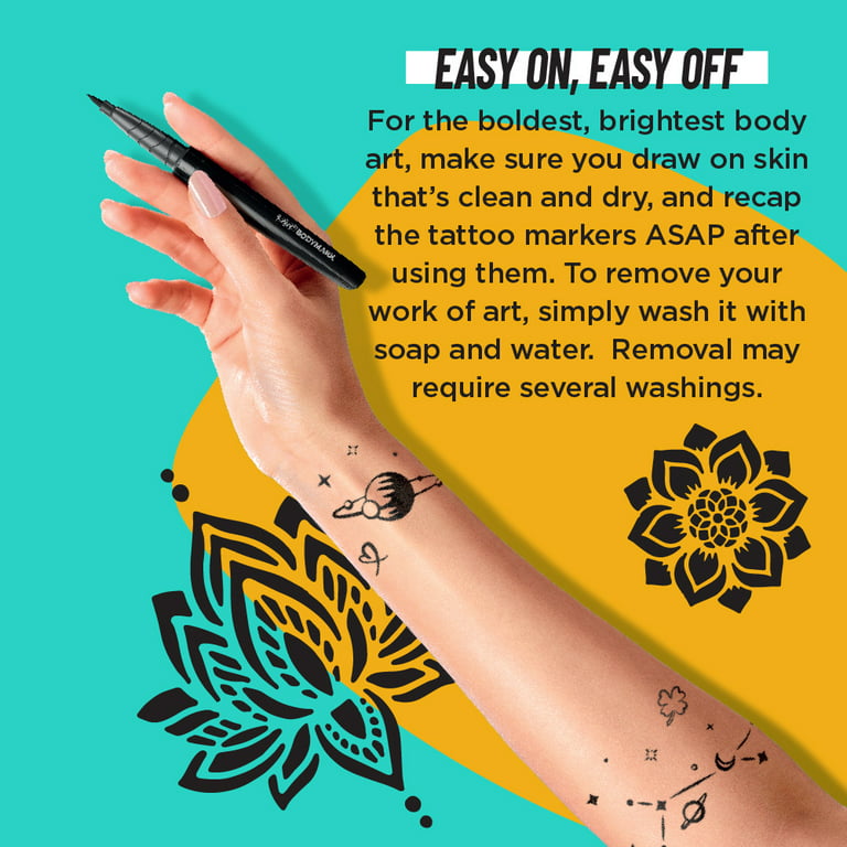 7 Best Temporary Tattoo Markers to Embark on a Fun and Safe