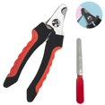 thumbnail image 2 of Pinzas y recortadoras de uñas para gatos y perros de acero inoxidable - con protección de Seguridad para evitar cortes excesivos - cuchillas afiladas de navaja adecuadas para uñas gruesas, 2 of 5