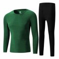 thumbnail image 7 of DYTTDG Men’s Thermal Underwear 2‑Piece Set, Soft Long Sleeve Top & Long Pants, Solid Color Base Layer, Lightweight Warm Knit Loungewear for Fall Winter Daily Wear, 7 of 7
