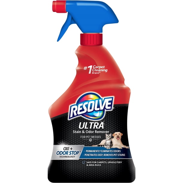 6 Pack Resolve Ultra Stain & Odor Remover For Pet Messes