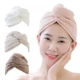 thumbnail image 2 of Hair Drying Towels Microfiber Hair Towel Wrap for Women Girls Cat Lovers, Ultra Absorbent Quick Dry Hair Turban for Drying Long, Thick, Curly Hair, 2 of 6