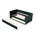 thumbnail image 5 of Twin Daybed With Trundle And Velvet For Stylish Upholstery, 5 of 7