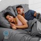 thumbnail image 2 of Juego de Fundas de Almohada de Franela Bare Home 100% Algodón Doble Cepillado Estándar 2 Gris, 2 of 5