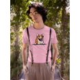 thumbnail image 2 of Corgi Peeking Out T-Shirt Men -Image by Shutterstock, Male Small, 2 of 4