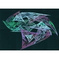 thumbnail image 1 of Ahgly Company Indoor Rectangle Patterned Aquamarine Stone Green Area Rugs, 4' x 6', 1 of 6
