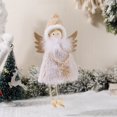 thumbnail image 3 of Colgantes para árboles de Navidad Adornos navideños Adornos Colgantes de Navidad Muñecos de peluche de ángel Adornos navideños para el árbol de Navidad kaili Sencillez, 3 of 5
