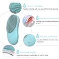 thumbnail image 4 of Cepillo de limpieza facial, Depurador facial vibratorio impermeable para limpieza profunda, Cepillo facial Masaje exfoliante suave, Cepillo exfoliante recargable, 4 of 5