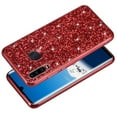 thumbnail image 4 of Funda de TPU antigolpes con purpurina en polvo para Huawei P30 Lite/Nova 4e (negra), 4 of 4