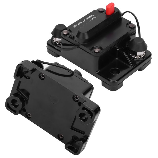 HT-601 Fuse Circuit Breaker Auto Switch Fuse Holder Copper Waterproof Fuse Holder DC12-42V