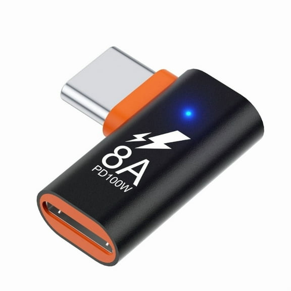 High Speed PD100w Charging Lightning to USB C Adapter Converter Durable Metal Design for iPhone iPad Android Devices