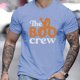 thumbnail image 1 of BOO CREW Camiseta De Moda Para Hombre Con Estampado De Letras Para Fiesta De Halloween, 1 of 4
