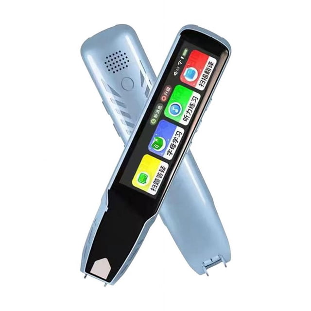 COM1950s Electronic Translator Pen, Offline Photo Translation Device with 112 Languages Support, Portable Smart Scanner for Adults, Featuring Hd Screen and Long Battery Life for Travel and Office Use