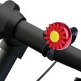 thumbnail image 4 of Bike Small Bell Iron Plastic Flower Bicycle Bell Alarm Plastic Bike Smart Decorative Cycling Ring Alarm, Red, 4 of 8