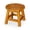 Natural, variant on Wooden Stool In Cherry Hue - Ideal For Drinks Table Seat Relaxing Moments