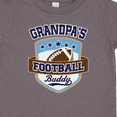 thumbnail image 4 of Inktastic Grandpa Football Buddy Boys or Girls Toddler T-Shirt, 4 of 5