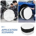 thumbnail image 3 of GAXIRE Temperature Regulation Tire Wheel Protector Polyester Multi 1Set, 3 of 6
