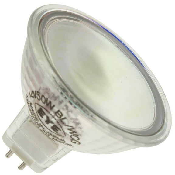 Eye EXN-Blue, 50 Watt, MR16, Twist-Lock (GU5.3) Base Blue Light Bulb (1 Bulb)