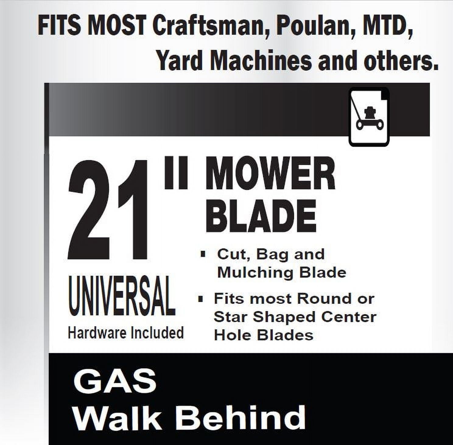 Arnold Universal 21-inch Deck Replacement Mower Blade UB21