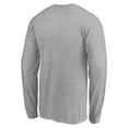 thumbnail image 3 of Men's Gray Atlanta Braves Evanston Stencil Long Sleeve T-Shirt, 3 of 3