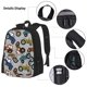 thumbnail image 3 of Easygdp Color Tractor Mochila para Niños y Niñas con Set de Caja de Almuerzo y Estuche para Lápices 3 en 1, Mochila Escolar Estampada para Adolescentes, 3 of 7