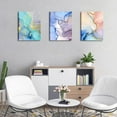 thumbnail image 4 of Abstract Wall Decor For Living Room Canvas Wall Art Paintings For Bedroom Colorful Color Abstract Wall Artworks Pictures For Office Kitchen Decoration Bathroom Home Decor Art 3 Piece 12x16 Inch, 4 of 6