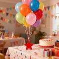 thumbnail image 4 of BotaniNest Golden Star Shaped Balloon Helium Balloon Seat For Party Event And Display, 4 of 5