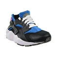 thumbnail image 2 of Big Kid's Nike Huarache Run Black/Mint Foam-LT Photo Blue (DR0166 001) - 4.5, 2 of 6