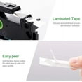 thumbnail image 4 of Compatible con Brother Label Maker P Touch TZe TZ Cinta 12 mm 0,47 pulgadas laminada (blanca), 4 of 4