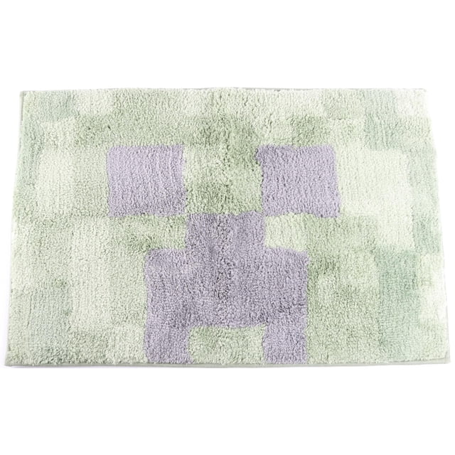 Alfombra de baño Jay Franco Minecraft Creeper 50 x 75 cm de poliéster verde
