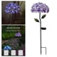 thumbnail image 5 of Luces solares Simulación decorativa al aire libre Flor Luces solares para jardín Púrpura Sharpla luces del césped del camino, 5 of 8