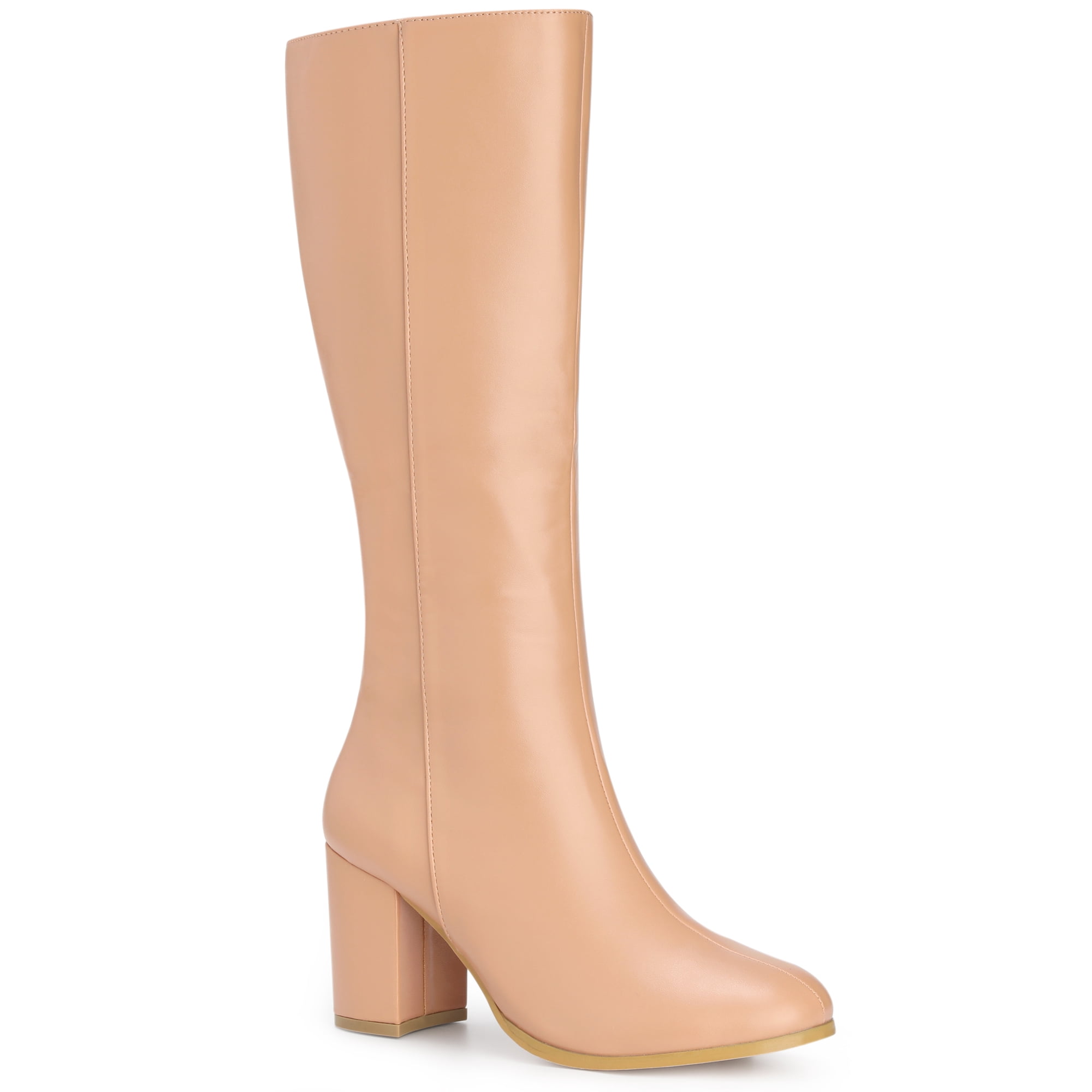 Nude long boots new arrivals
