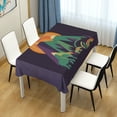 thumbnail image 4 of Yayeee Tablecloths 60" x 90" Rectangle Wrinkle Resistant Party Table Cover, Abstract Animals, 4 of 8