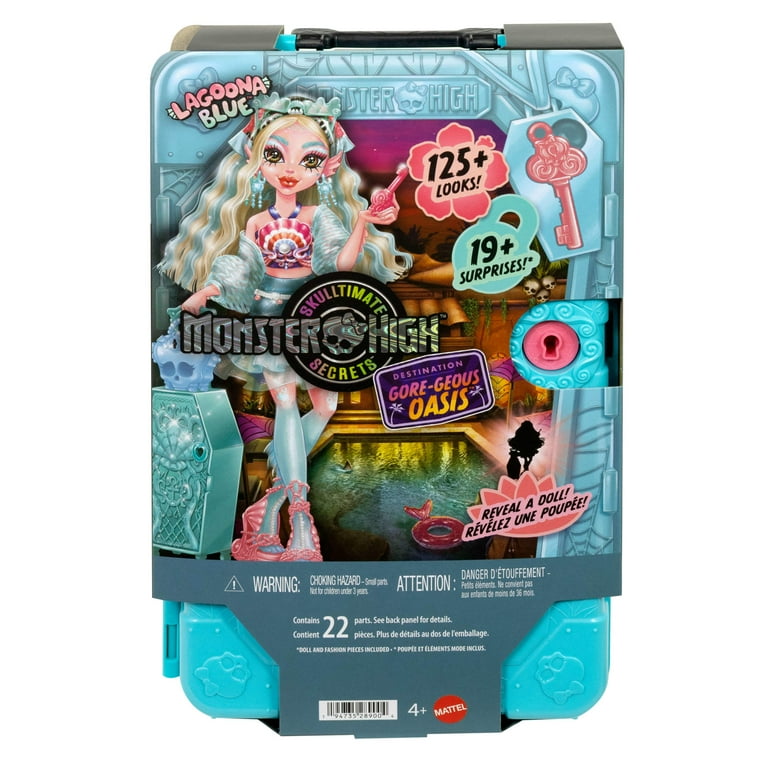 Monster High Skulltimate Secrets Gore-geous Oasis Playset, Lagoona