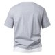 thumbnail image 4 of pstuiky camiseta de hombre, Camiseta deportiva con capucha y botones de moda informal para hombre, manga corta camisetas de hombre xl, 4 of 4
