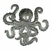 Global Crafts Grey Octopus Nautical Haitian Steel Drum Wall Art 14 X 16 Miscellaneous
