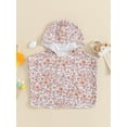 thumbnail image 2 of Nygoyerh Baby Boys Girls Hooded Beach Towel Cartoon Tree/Floral Print Absorbent Poncho Bathrobe 6M 12M 18M 24M Infant Toddler Cute Summer Quick Dry Hood Swim Cover Ups, 2 of 8