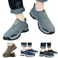 thumbnail image 2 of Eashery Men'S Slip On Shoes Men's Minimalist Trail Runner Grey 10, 2 of 5