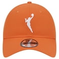 thumbnail image 2 of Unisex New Era Orange WNBA Core Logo 9TWENTY Adjustable Hat, 2 of 5