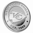 thumbnail image 4 of NFL Kansas City Chiefs 1 oz Silver Round (w/Box), 4 of 4