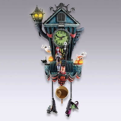 Mister Jack s Nightmare Before Christmas Reloj de pared de cuco Reloj de pared de Halloween decoracion de Halloween 1pcs ACTIVE Biensenido a ACTIVE Walmart en linea