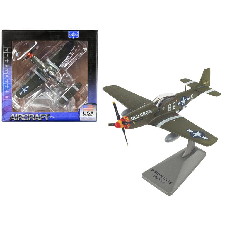 Air Force 1 1/72 Diecast Model, P-51D Mustang 'Old Crow', Capt