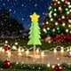 thumbnail image 1 of Adornos navideños, adornos navideños, regalos navideños, adornos de madera para mesa de árbol de Navidad, adornos de madera maciza de pie, base decorativa, artesanías, colgantes, 1 of 6