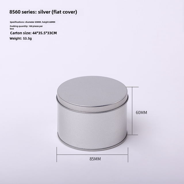 Caja de hojalata redonda para embalaje de alimentos, caja de hierro para golosinas, bocadillos, té perfumado, regalo en lata