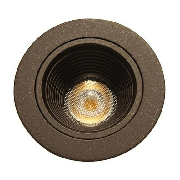 Nicor Lighting DLR2-10-120-3K-OB-BF 2 in. LED Downlight with Baffle Trim, Oil Rubbed Bronze - 3000K