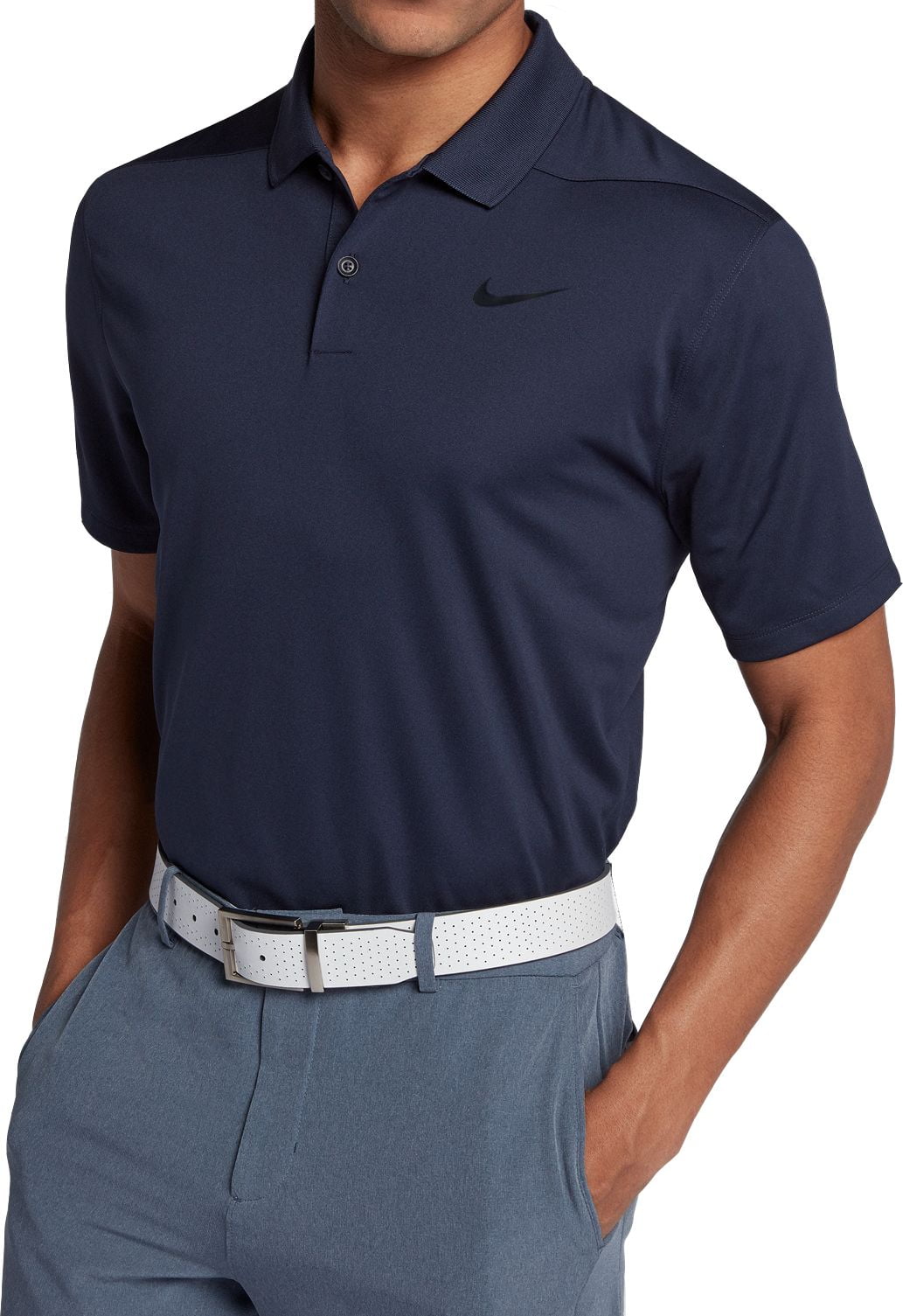 Nike Men's Solid Dry Victory Golf Polo - Walmart.com