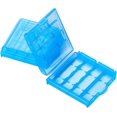 thumbnail image 1 of HUGFEGWE 4 x AA/AAA Battery Storage Case Holder Organizer Box Blue 2Pcs CJB91-112430, 1 of 6